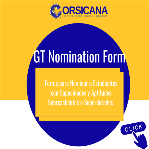 GT Nomination Form